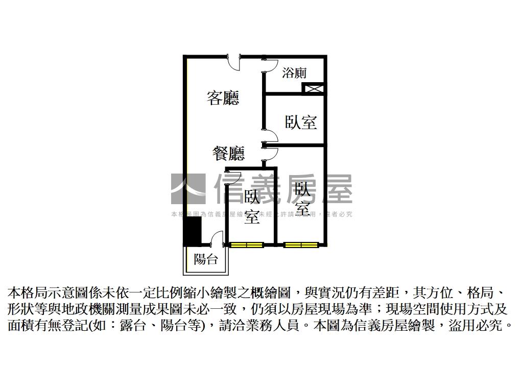 大亮波波Ｂ５１１Ｆ房屋室內格局與周邊環境