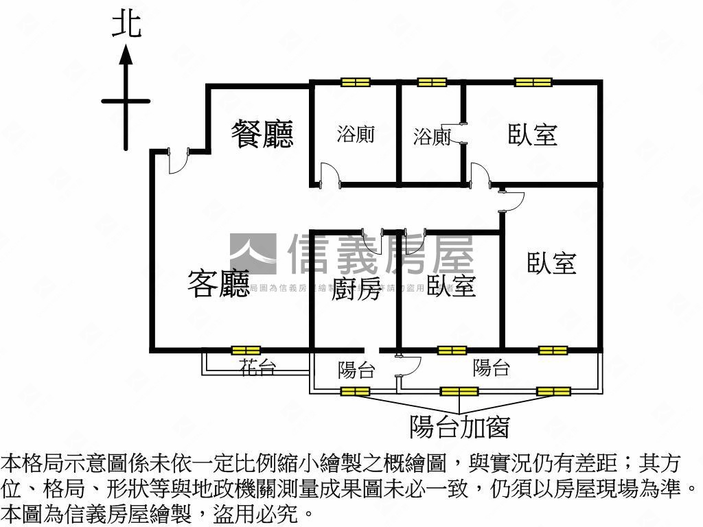 科技捷運電梯三房房屋室內格局與周邊環境