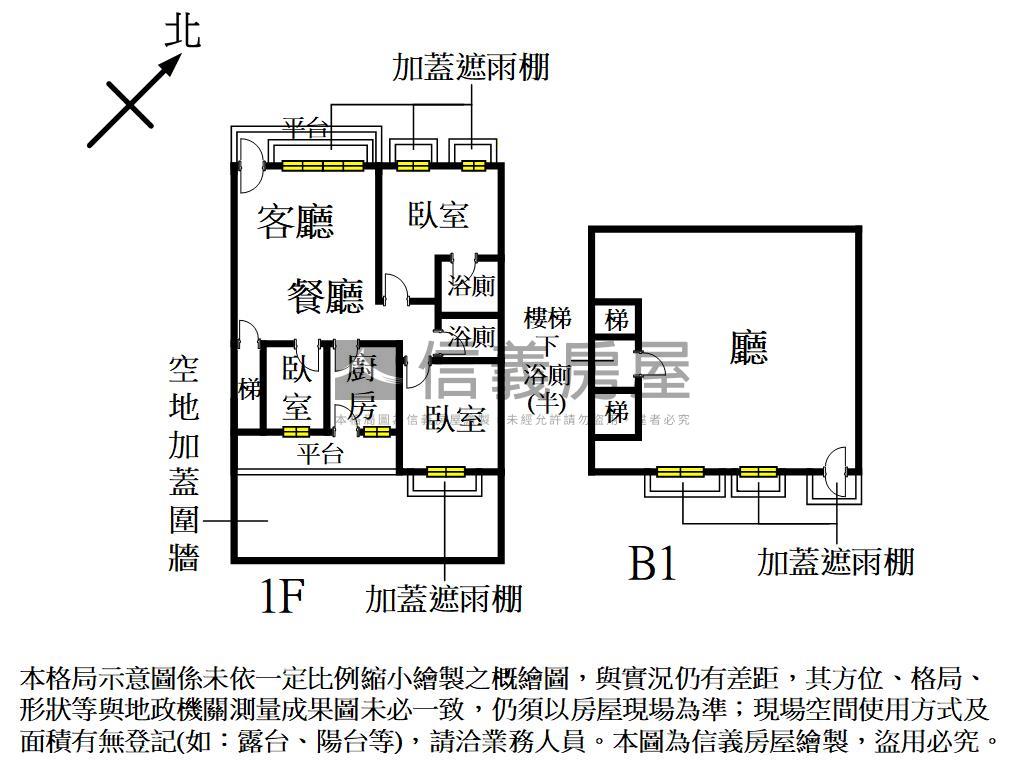 稀有釋出雙層氣派老闆宅房屋室內格局與周邊環境