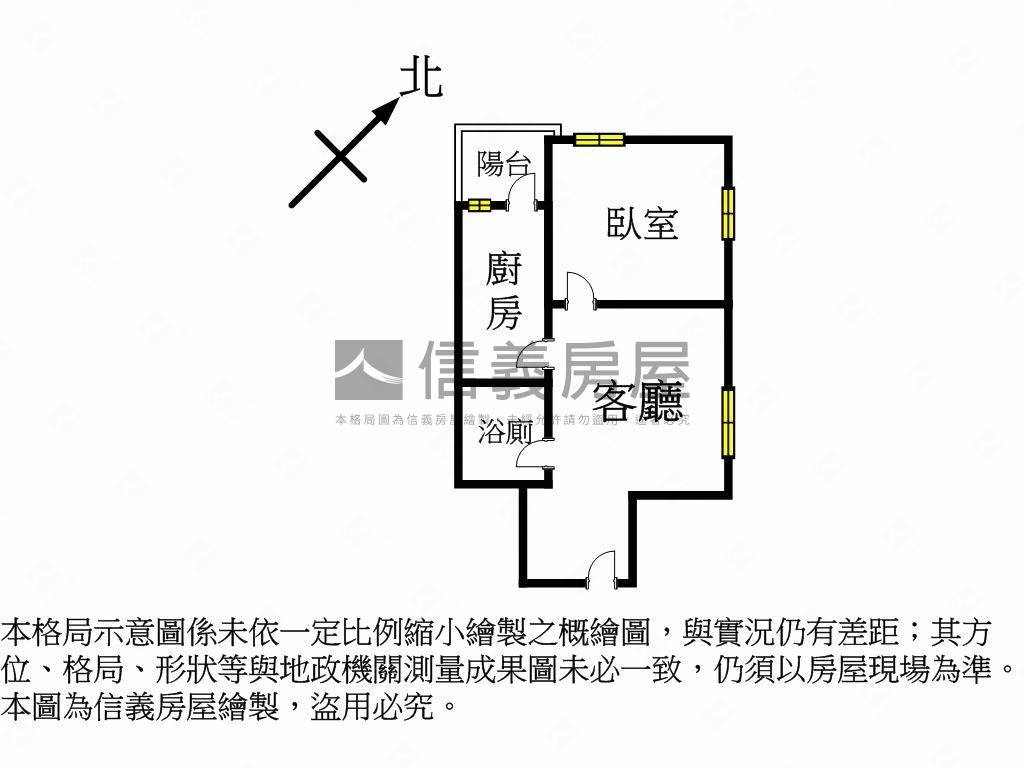 三芝套房房屋室內格局與周邊環境