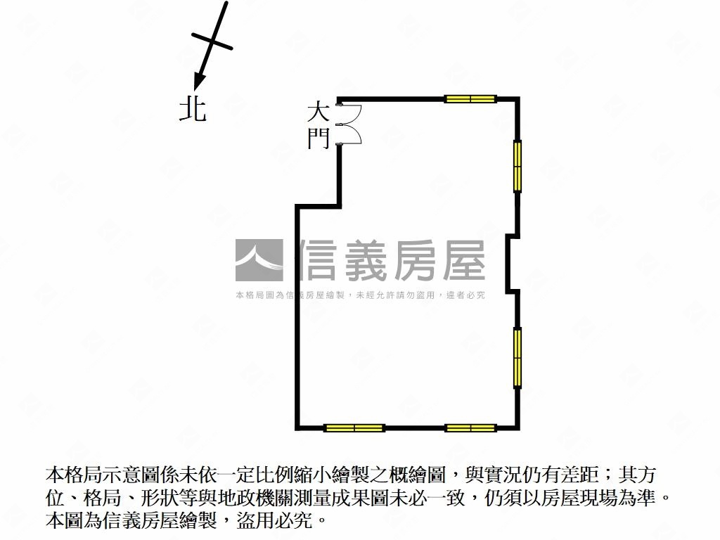 國美氣派帷幕辦公房屋室內格局與周邊環境