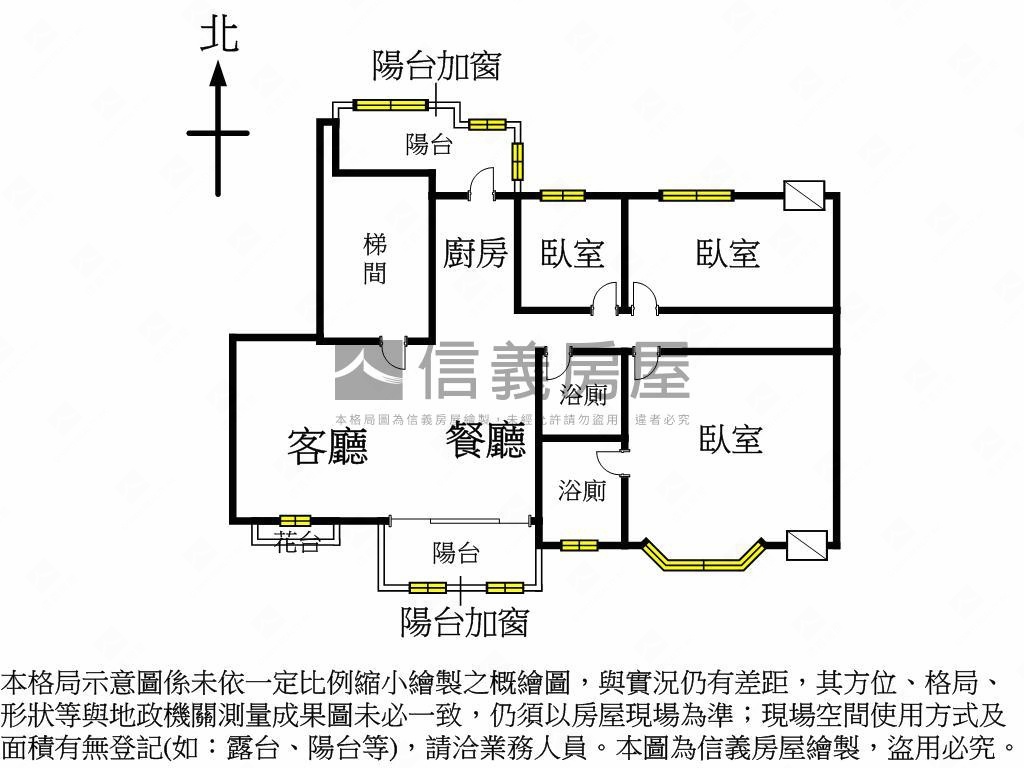 近Ｇ７捷運三房附車位房屋室內格局與周邊環境