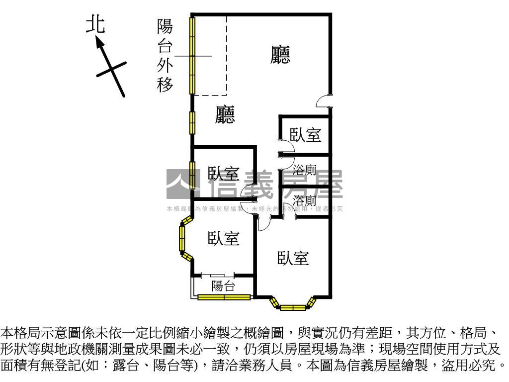 藝文特區摩天芳鄰四房車位房屋室內格局與周邊環境