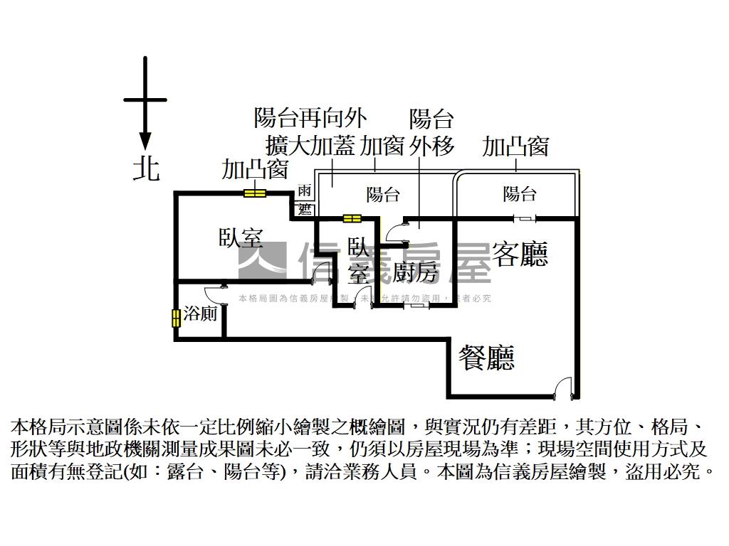 祕密花園正精美兩房房屋室內格局與周邊環境