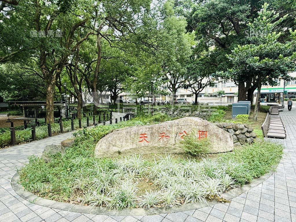 天母面公園景觀電梯房屋室內格局與周邊環境