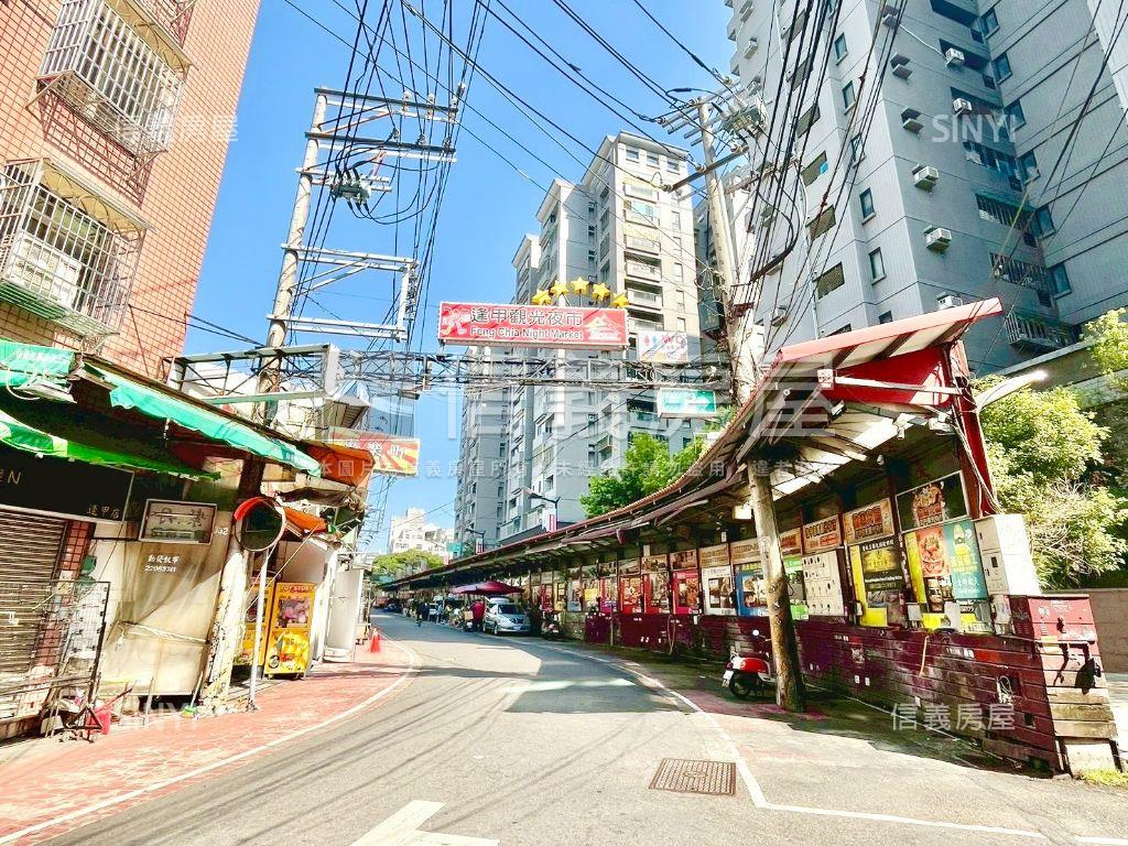 逢甲商圈文華路金鑽店面房屋室內格局與周邊環境