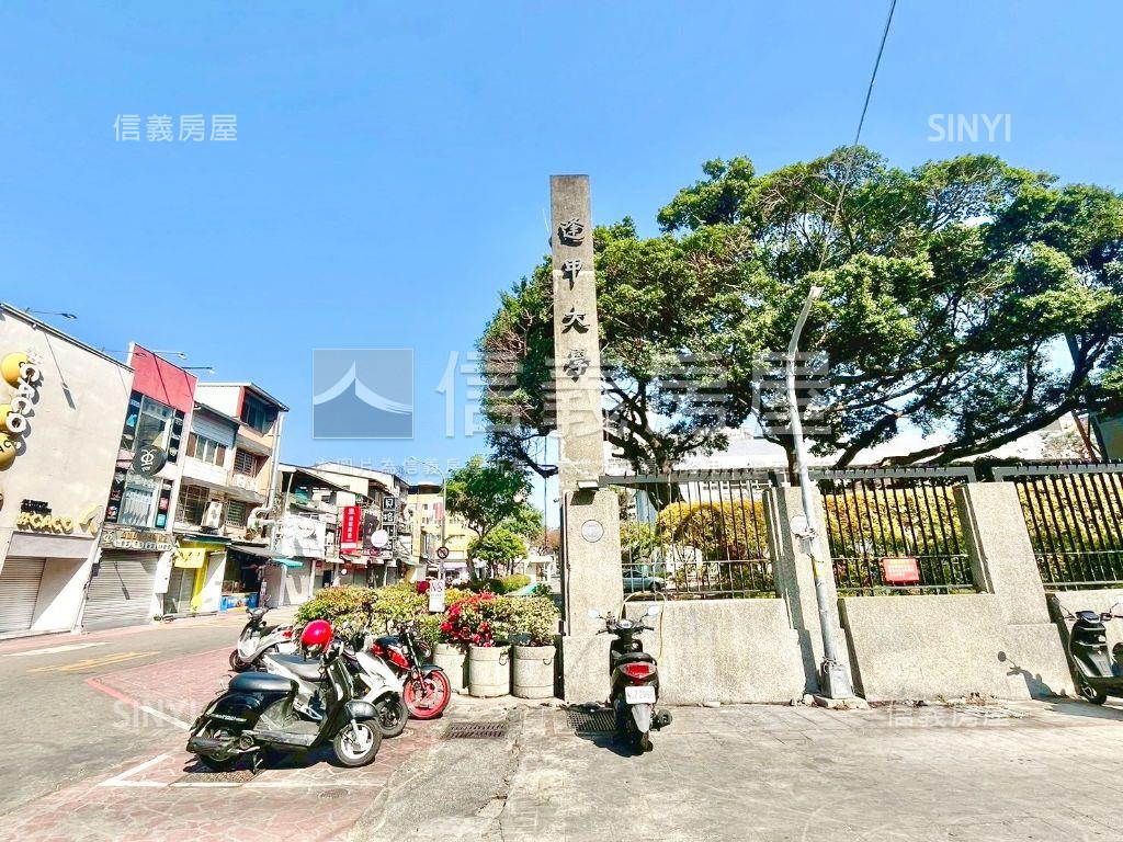 逢甲商圈文華路金鑽店面房屋室內格局與周邊環境