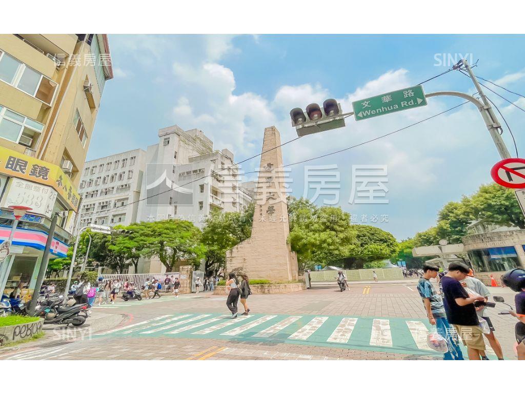 逢甲商圈文華路金鑽店面房屋室內格局與周邊環境