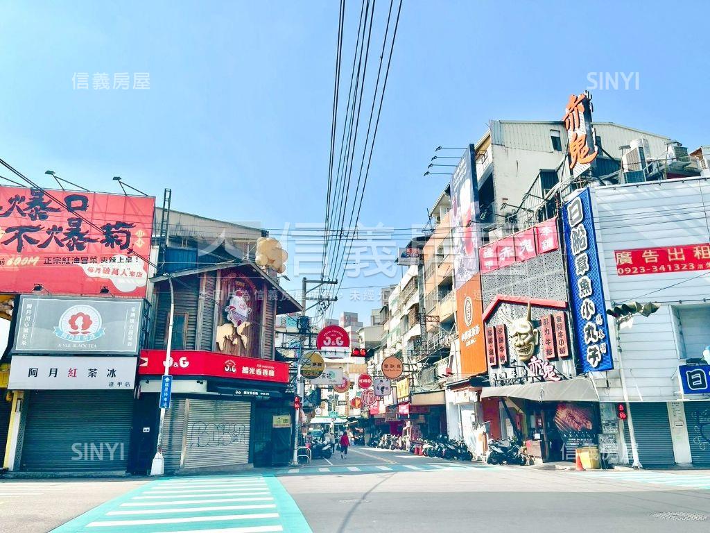 逢甲商圈文華路金鑽店面房屋室內格局與周邊環境