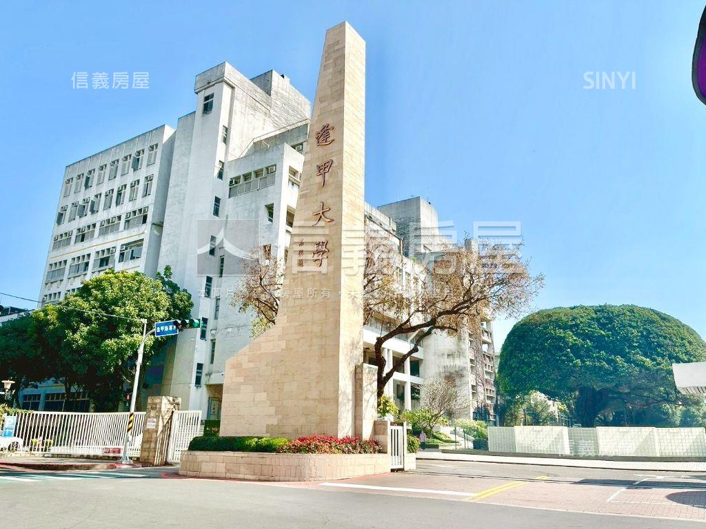 逢甲商圈文華路金鑽店面房屋室內格局與周邊環境