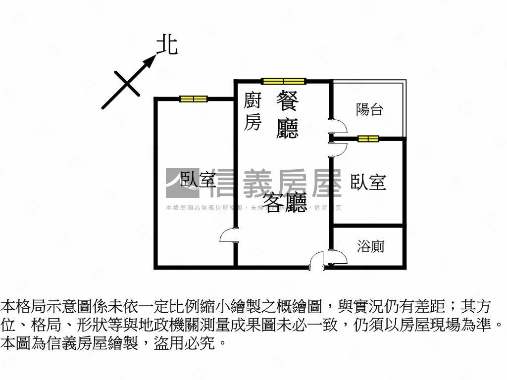 稀有夢幻誠視野兩房平車位房屋室內格局與周邊環境