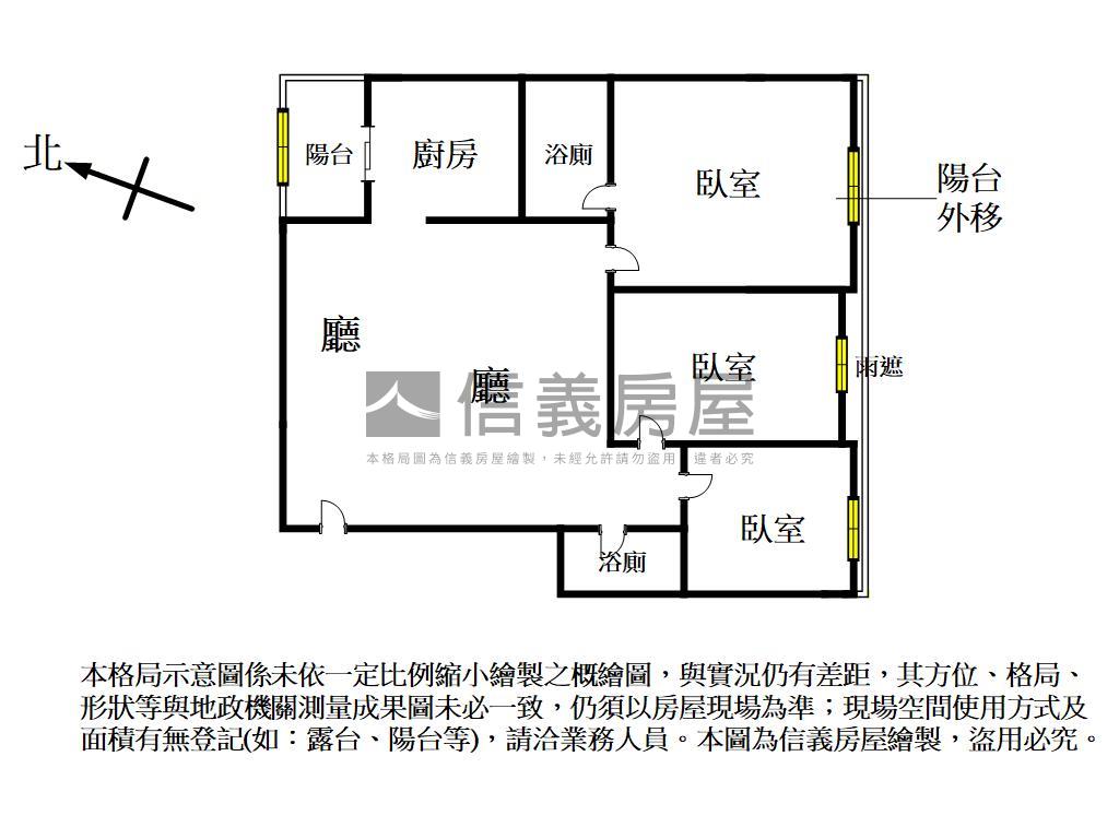 昭揚微風特區三房平面車位房屋室內格局與周邊環境