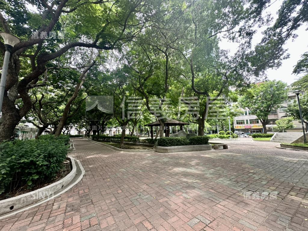 大墩天廈公園第一排房屋室內格局與周邊環境