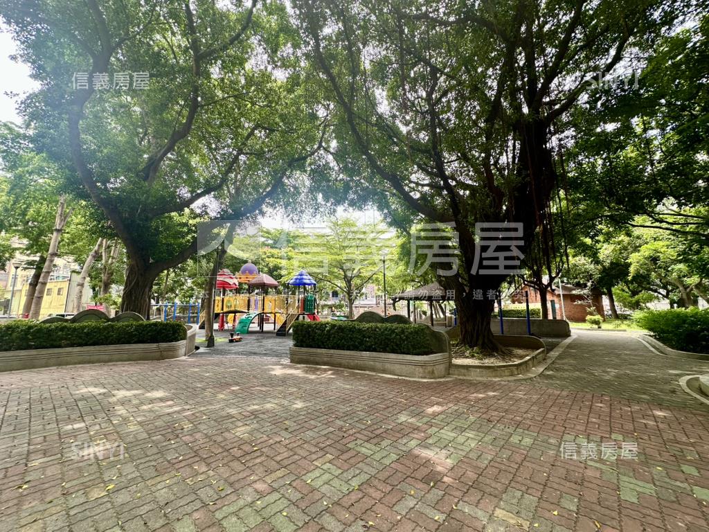 大墩天廈公園第一排房屋室內格局與周邊環境