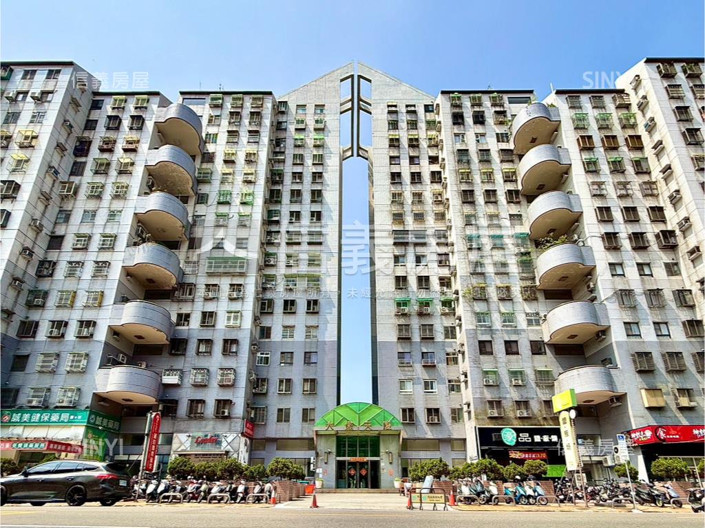大墩天廈公園第一排房屋室內格局與周邊環境