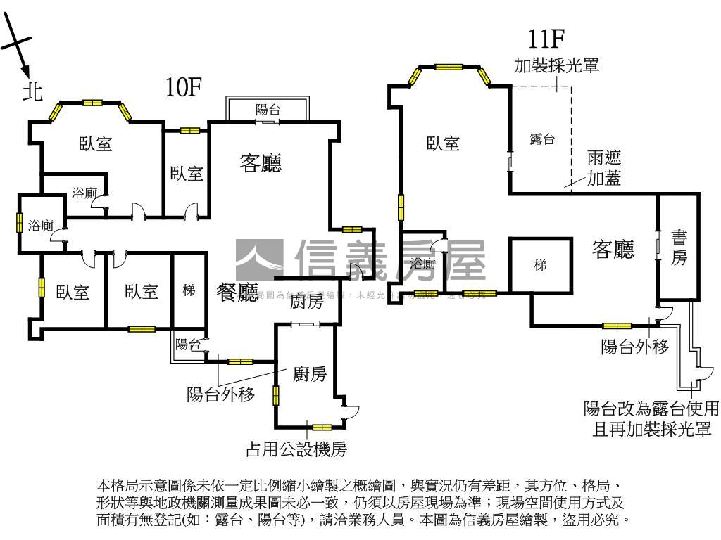 ＊力麒敦品＊景觀＊樓中樓房屋室內格局與周邊環境