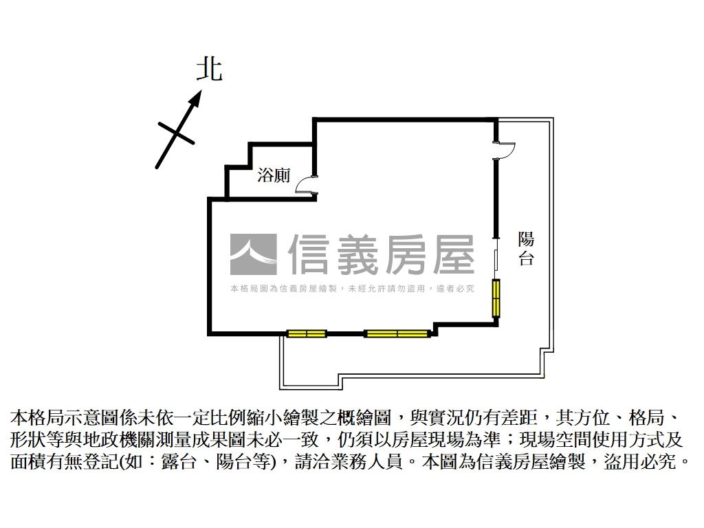 三角窗邊間金店面房屋室內格局與周邊環境
