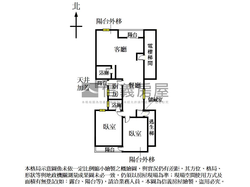 大忠孝復興綠蔭美廈房屋室內格局與周邊環境
