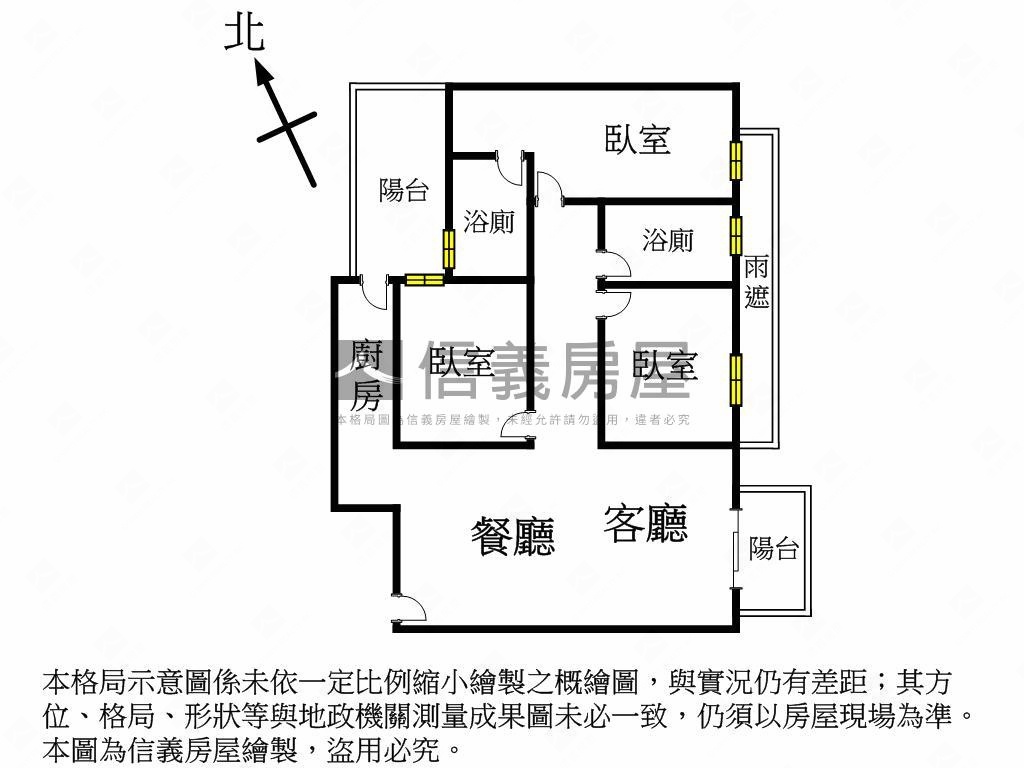 機捷方程市視野三房平車房屋室內格局與周邊環境