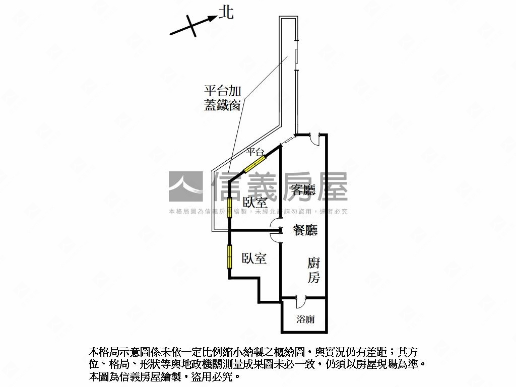 近華山美妝１樓房屋室內格局與周邊環境
