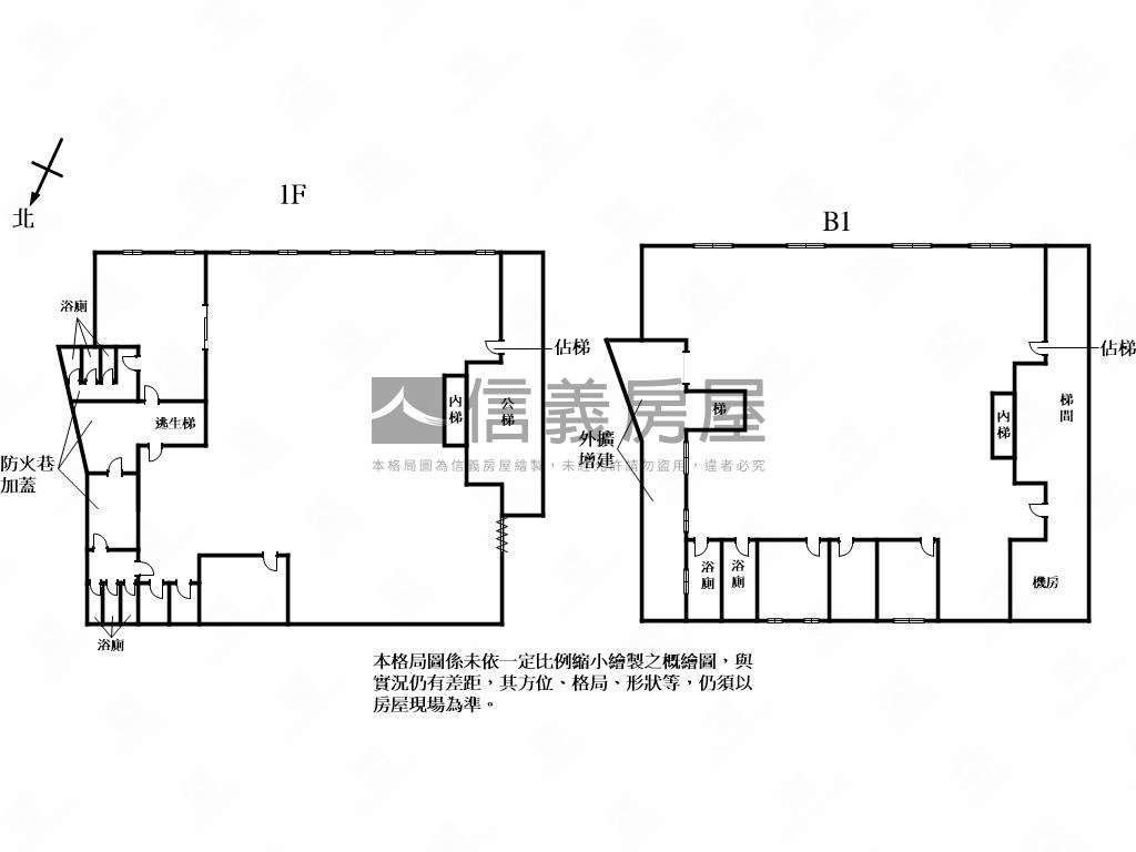 大土地持分廠辦房屋室內格局與周邊環境
