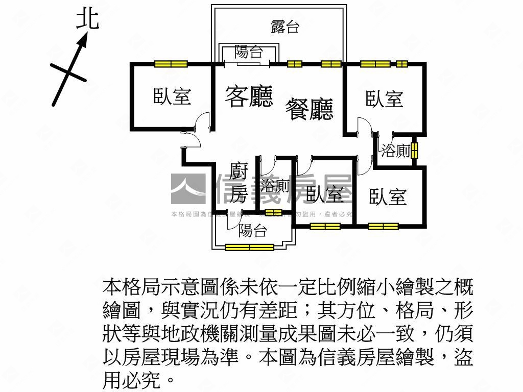 百川樂沐四房雙車位房屋室內格局與周邊環境