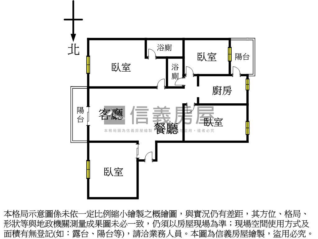 遠見藝術館大四房平車房屋室內格局與周邊環境