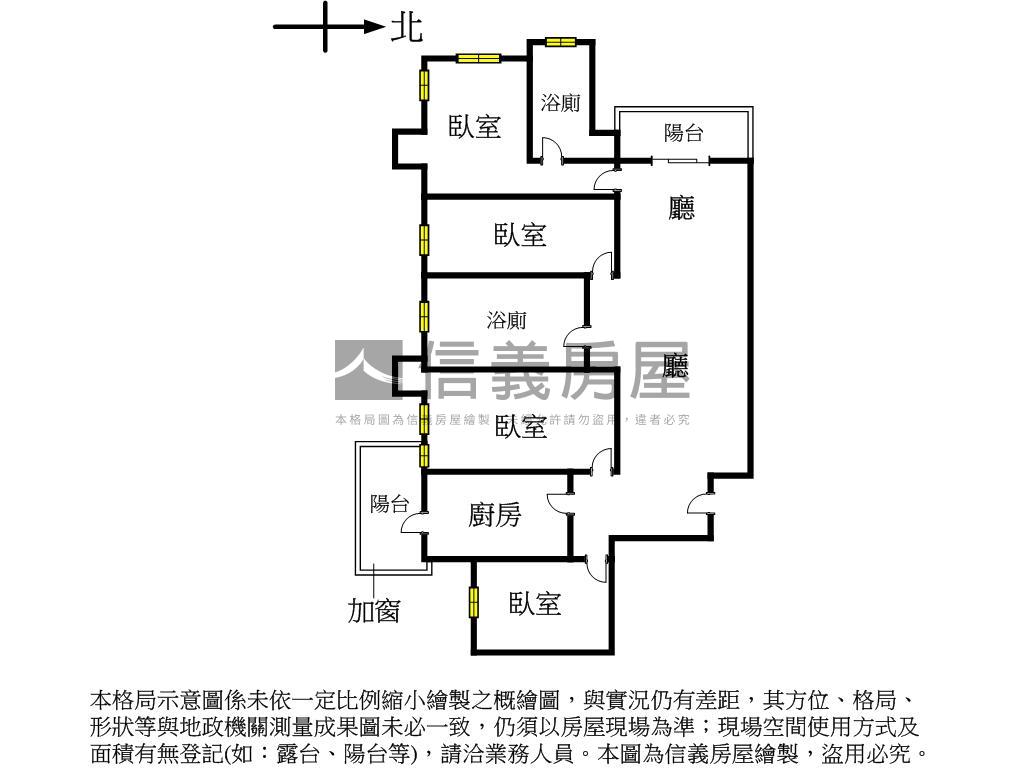 三捷鋼骨四房萬坪公園市政房屋室內格局與周邊環境