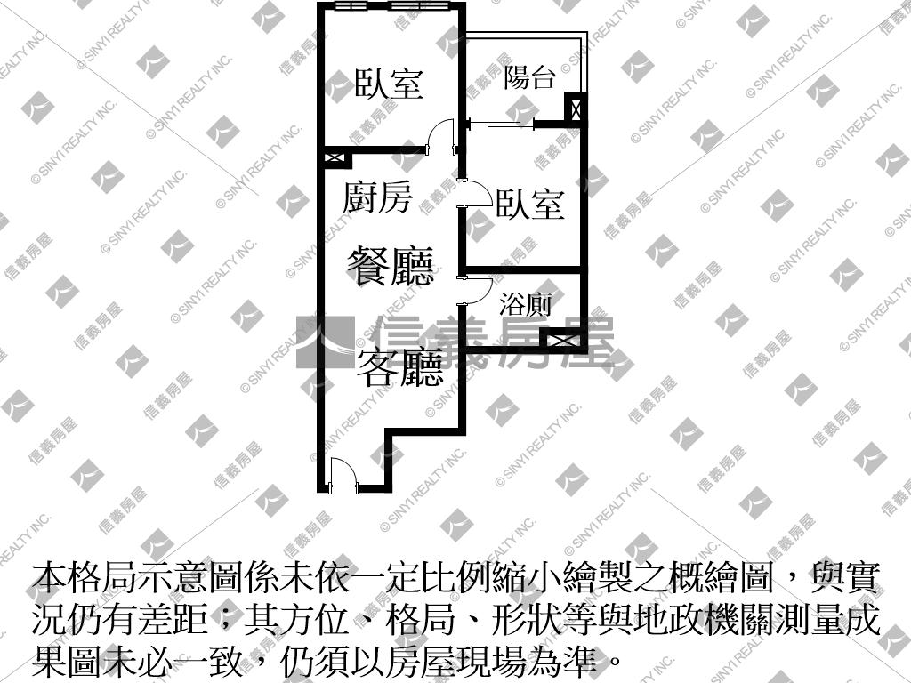 近市府ＶＶＳ１兩房平車房屋室內格局與周邊環境