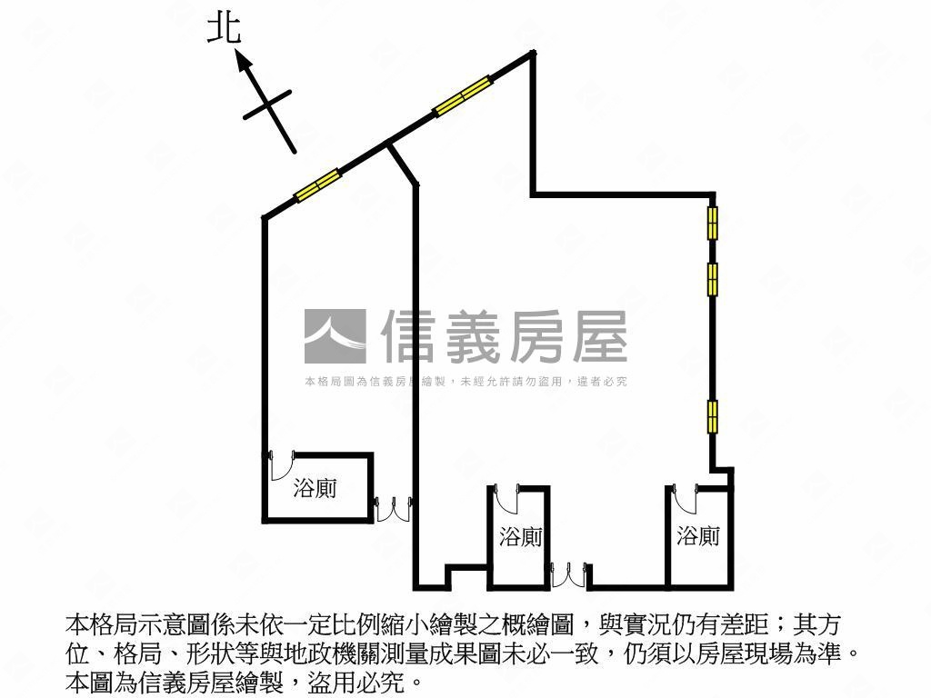 景安雙捷運ＳＲＣ百坪辦公房屋室內格局與周邊環境