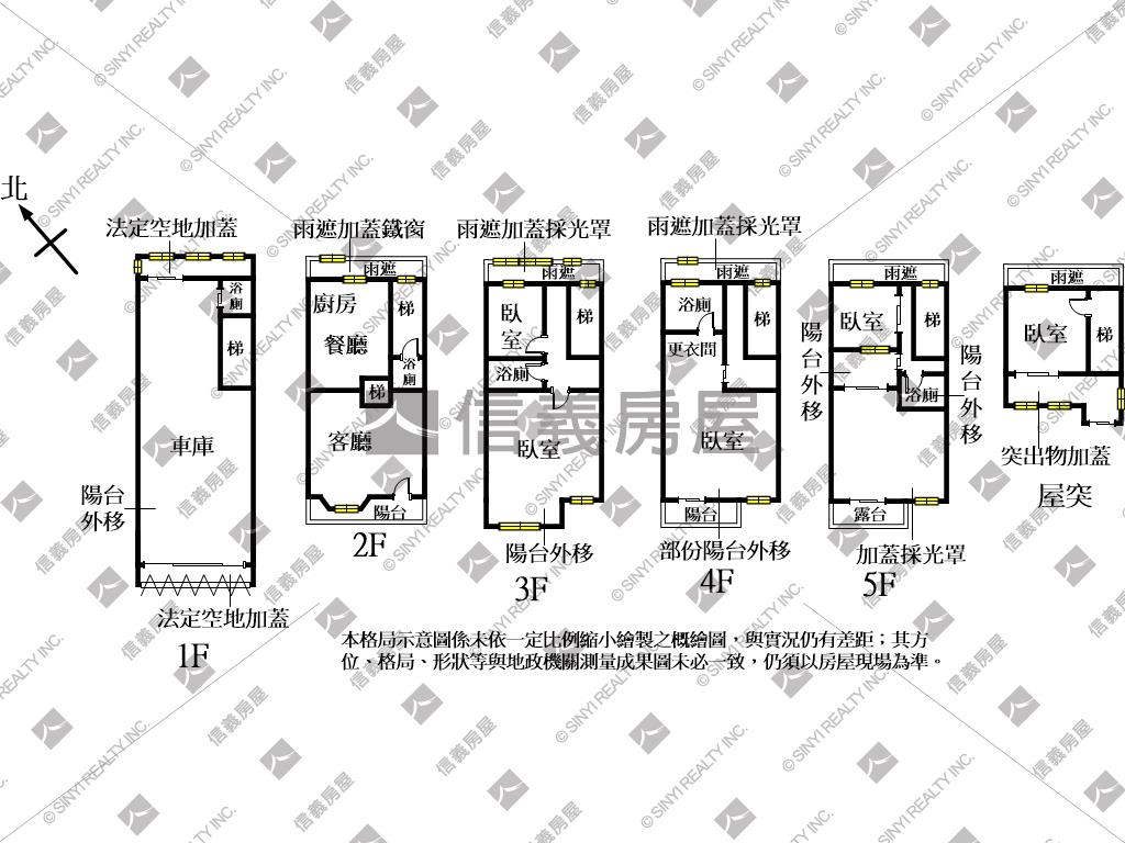 皇昱綠尊美透天房屋室內格局與周邊環境