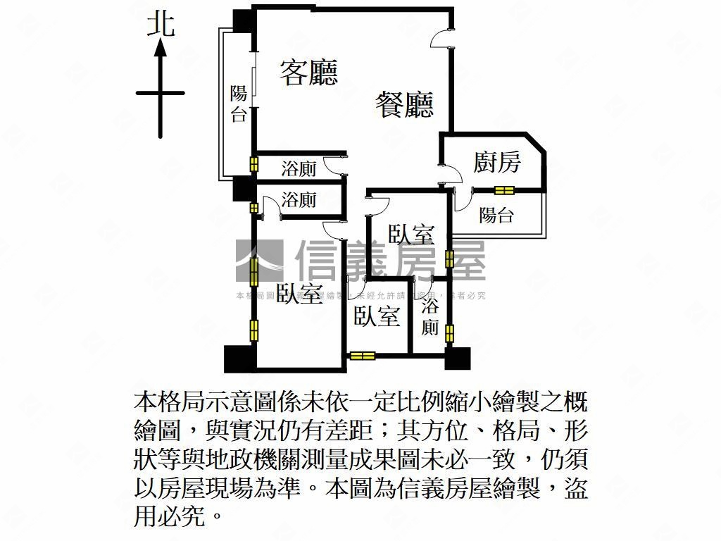 昇捷天沐美裝三房車位房屋室內格局與周邊環境