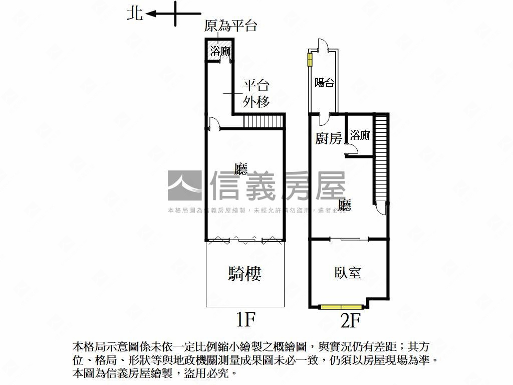 德賢獨立進出口１＋２樓店房屋室內格局與周邊環境
