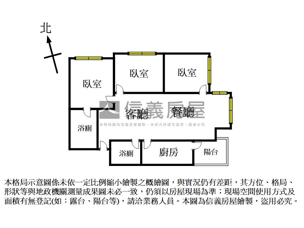 精裝視野三房平車心在微笑房屋室內格局與周邊環境