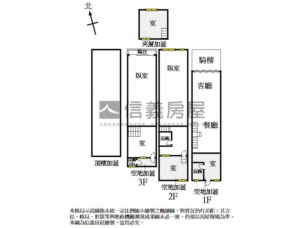 亞灣｜設計師畫布透天房屋室內格局與周邊環境