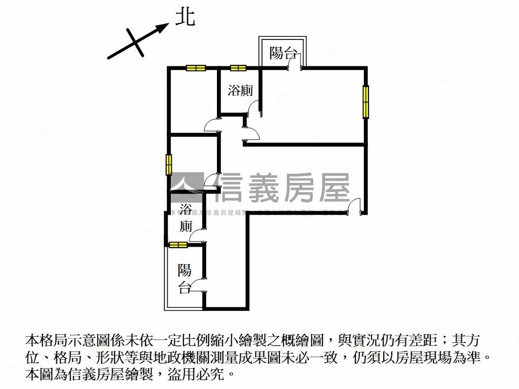 荷蘊謙３Ｆ獨棟雙衛房屋室內格局與周邊環境
