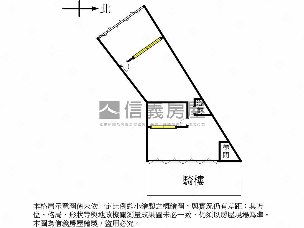 正重陽路正三民街雙面店面房屋室內格局與周邊環境