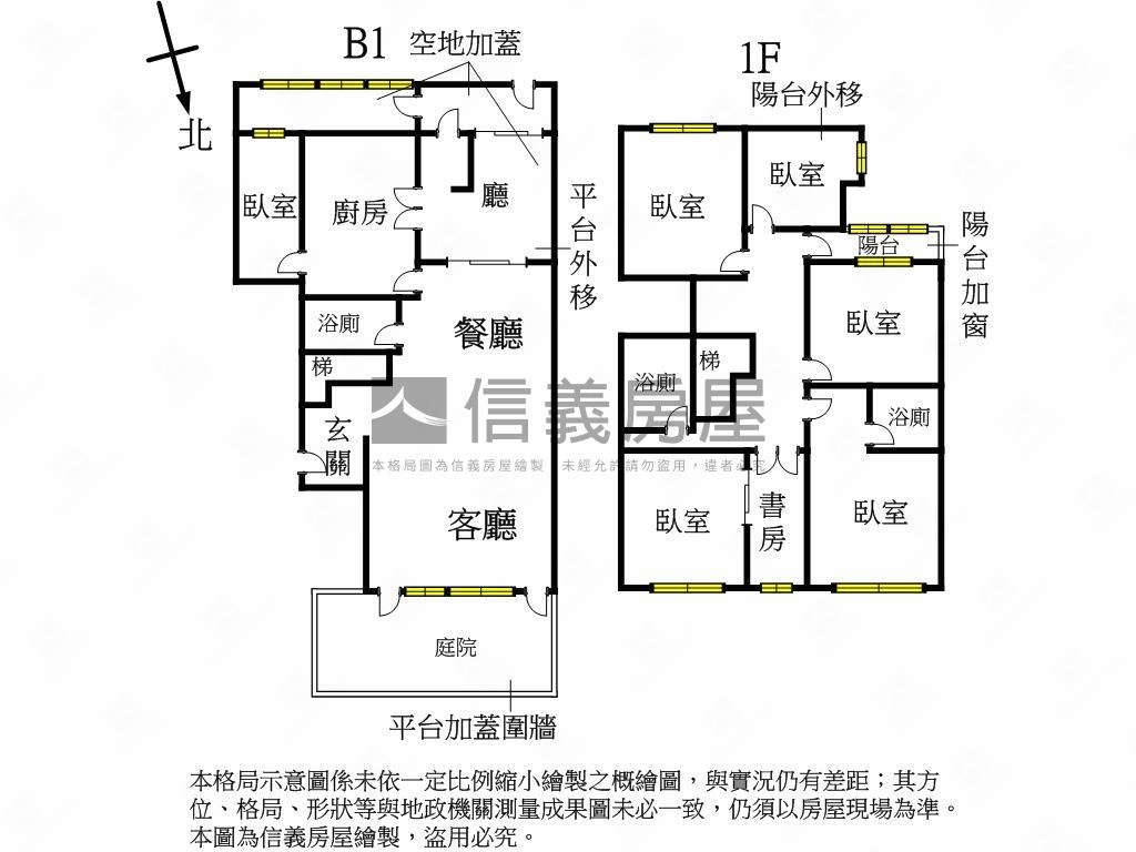 石濤園景觀庭院附車位房屋室內格局與周邊環境