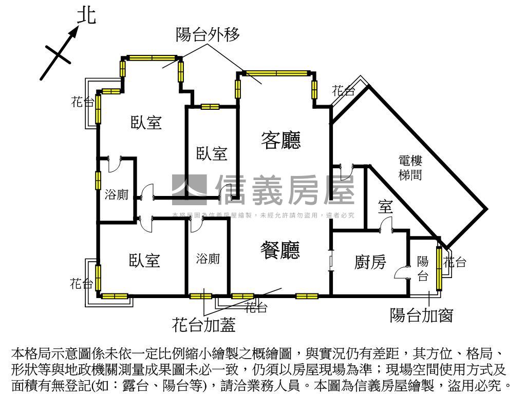 近港墘站高樓管理三房大戶房屋室內格局與周邊環境