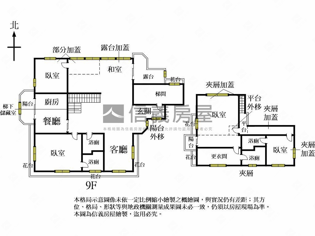 近豐樂公園三代同堂大空間房屋室內格局與周邊環境