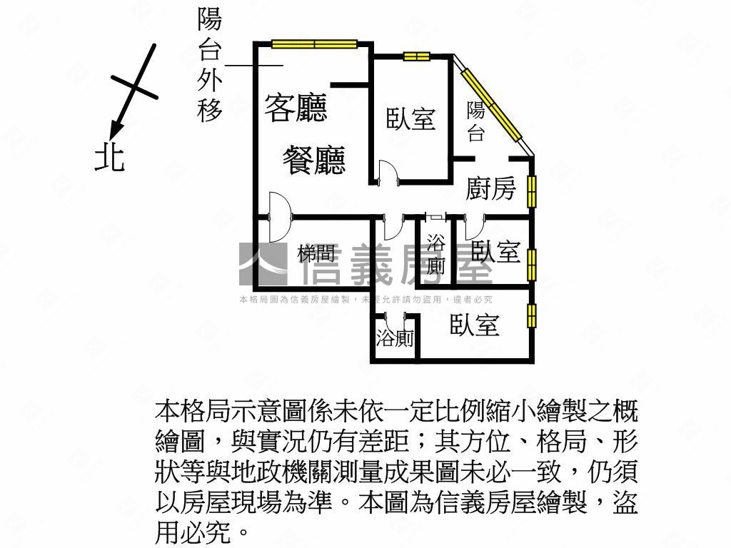 內壢前站鍾愛三房車位房屋室內格局與周邊環境