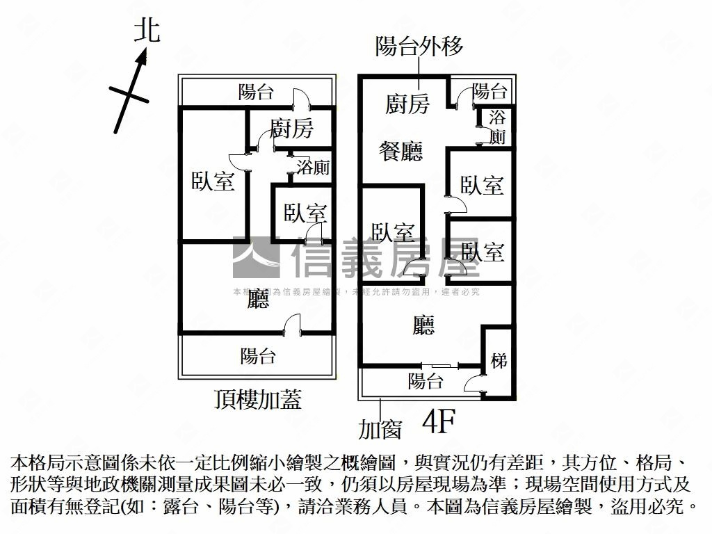 新莊公寓頂家房屋室內格局與周邊環境