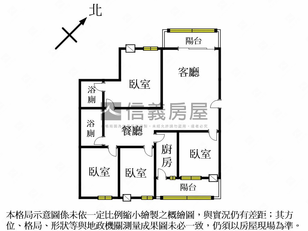 昌益寶璽４房平車房屋室內格局與周邊環境