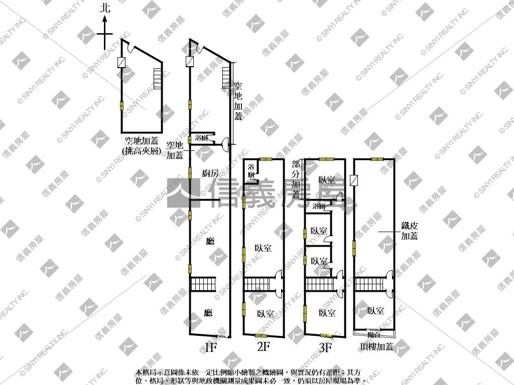 蛇來運轉★正彰和路透天房屋室內格局與周邊環境