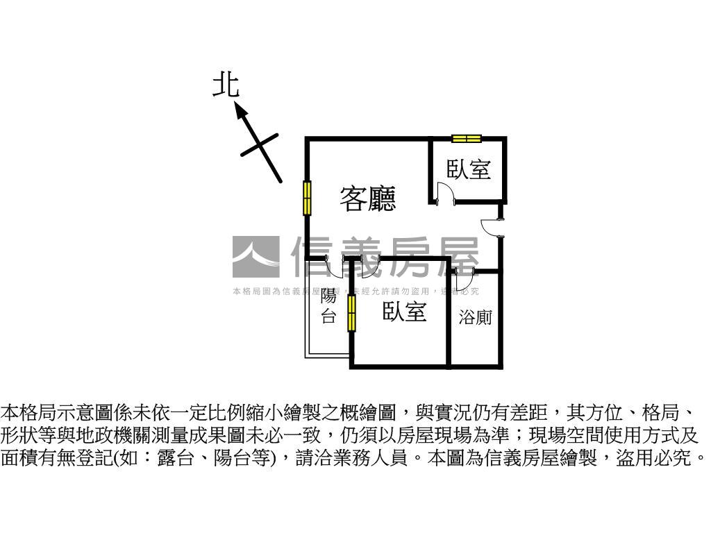 微笑之心高樓角間２房平車房屋室內格局與周邊環境