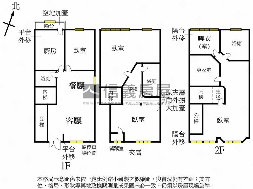 邊間樓中樓大空間房屋室內格局與周邊環境