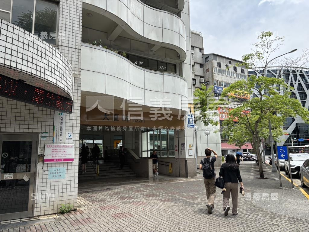大直御花園平面車位房屋室內格局與周邊環境