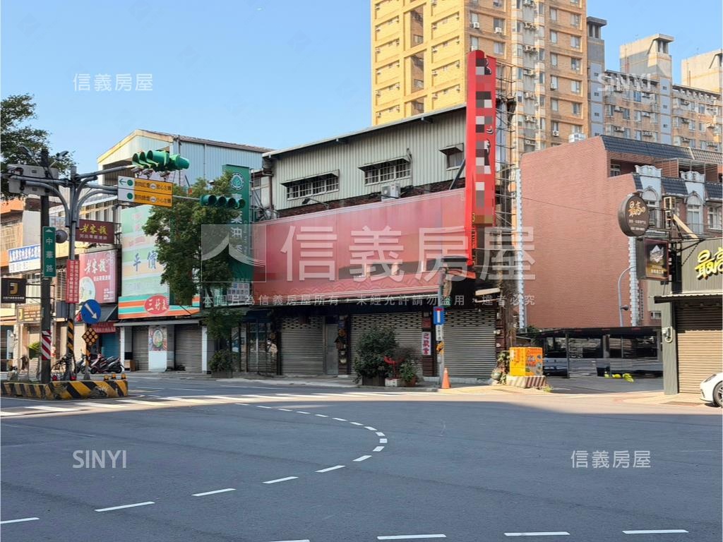 龍安中華路三角窗店面房屋室內格局與周邊環境