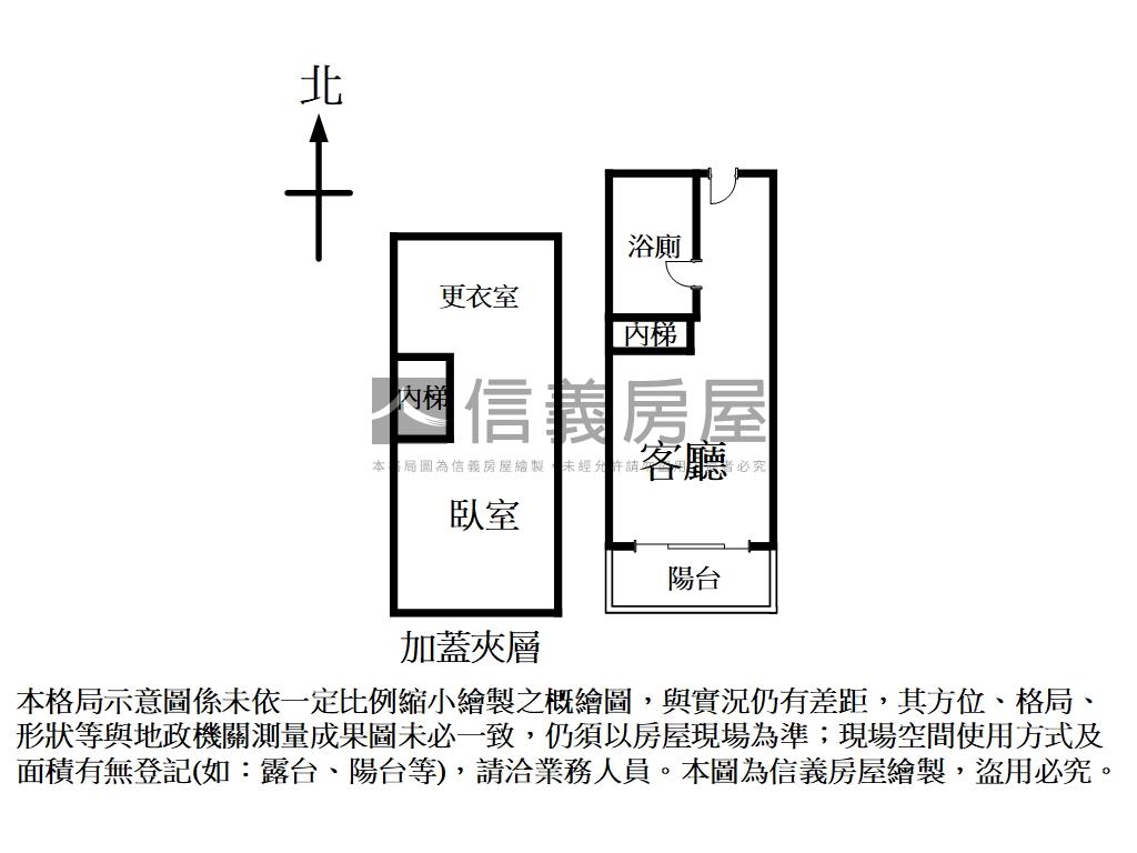 新生代後棟房屋室內格局與周邊環境