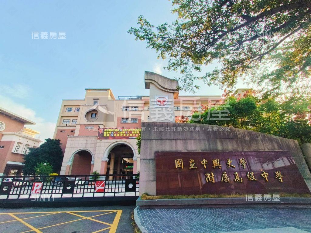 近大明高中大坪數邊間透天房屋室內格局與周邊環境